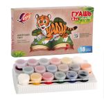 Гуашь ЛУЧ "Zoo" 18 цветов (15 мл) блок-тара