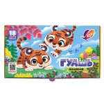 Гуашь ЛУЧ "Zoo" 18 цветов (15 мл) блок-тара