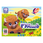 Гуашь ЛУЧ "Zoo" 12 цв. 15мл